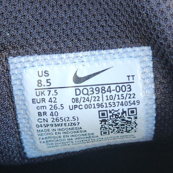 Nike Air Max TW Triple Black Shoes Men Size 8.5 Wmn 10 Casual Sneakers Rare New main image 8